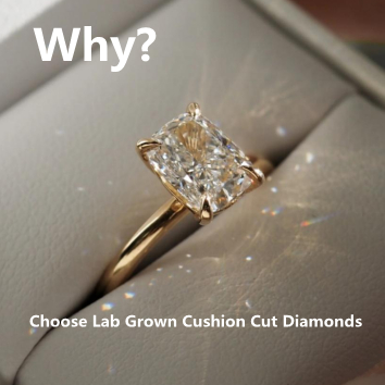 Quid Elige Lab Grown Cushion Cut Diamond?