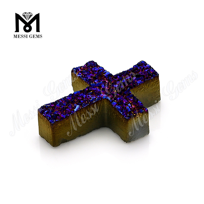 amethystus achates princeps qualitas crux druzy in Lupum pretium