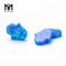 Blue 11 x 13 x 2.5 mm Lab Creatum Syntheticum Opal Hamsa Stone