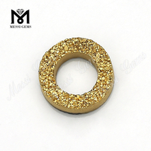 Wuzhou Factory Tyrum Figura 24K Aurum Color Naturalis Druzy Stone