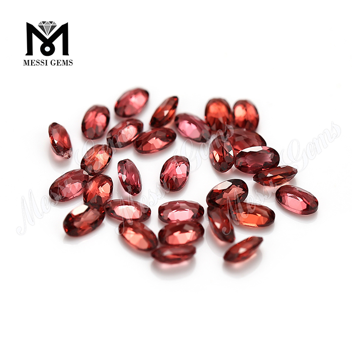 Carbunculi laxi 3x5mm saxum ovatum naturale