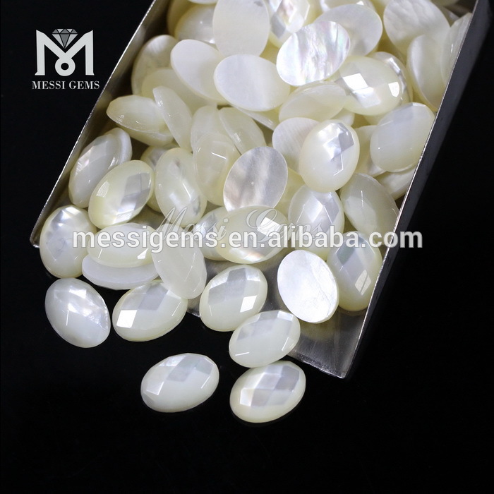 Turtur basi plana ovata 12 x 16 mm mater margaritae