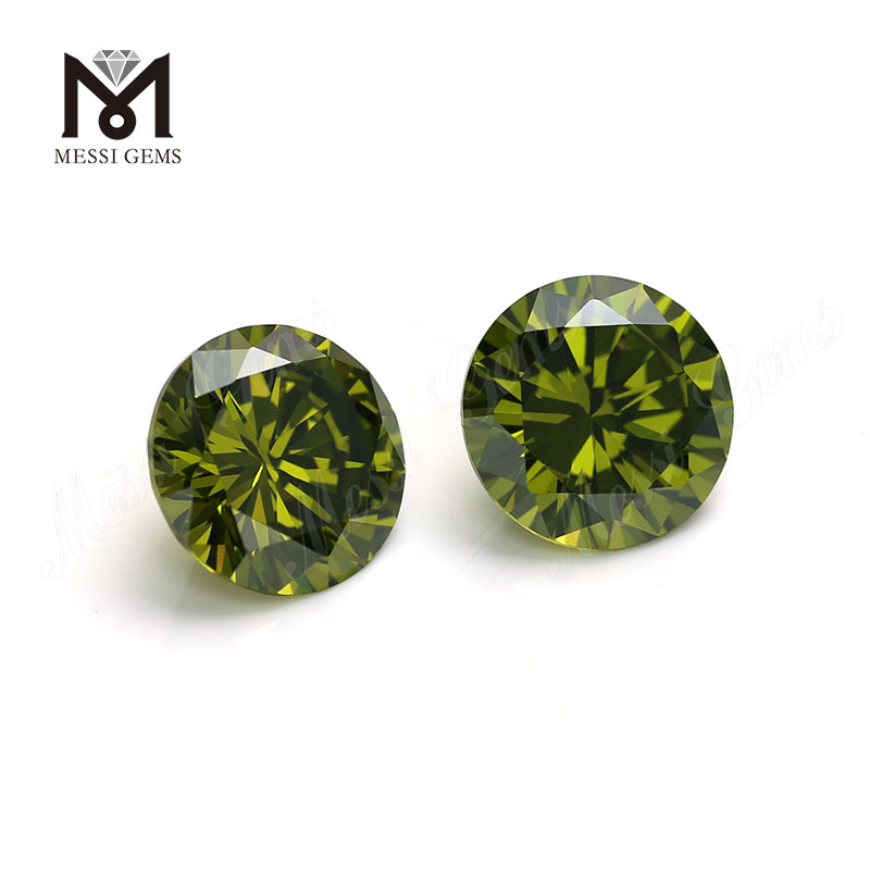 Factory Tutus solve Synthetica Gemstone Round Brilliant 2mm CZ Stone Price