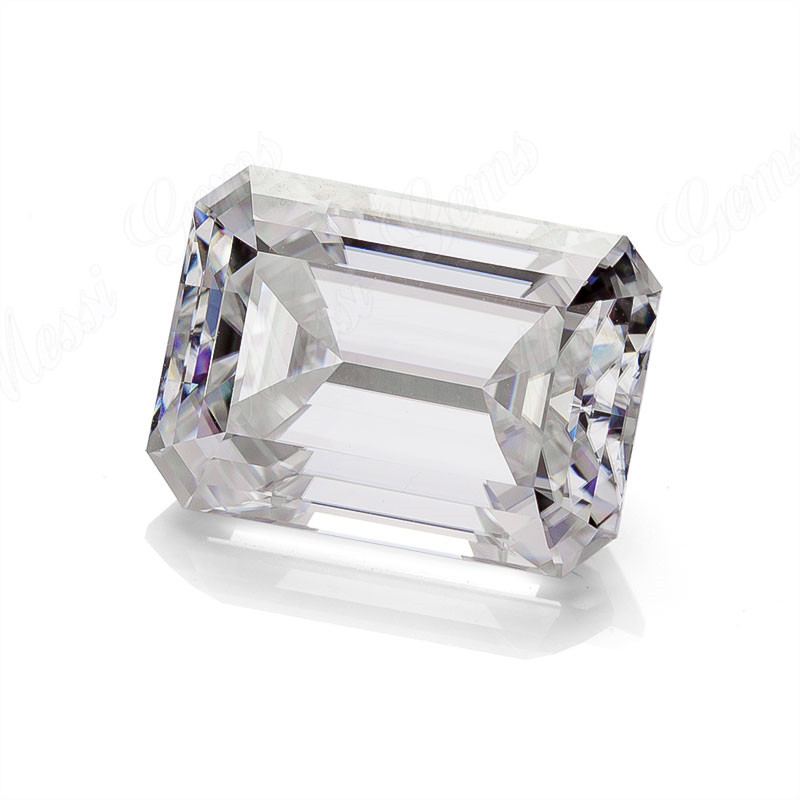 Factory Price solve Gemstone Emerald Cut 3 Carat moissanite diamond