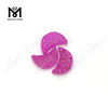 Dimidium Luna Naturalis Agate Purpura Druzy Gemmones ex Factory