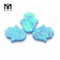 Lab Partum Syntheticum solve 11 x 13 x 2.5 mm Blue Opal Hamsa Gemstones