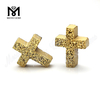 Gemmae Naturales expoliti 24K Aurum Crucis Agate Druzy Lapides