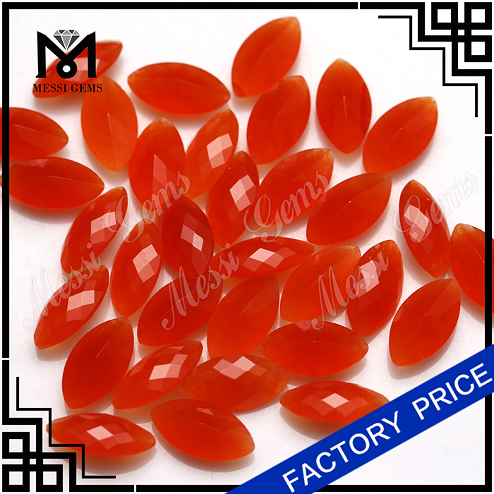 Chinese New Style Red MarchioneJade Gemstone Wholesale Natural Jade
