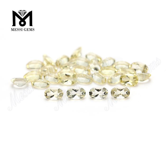 Oval Cut solve Lux Naturalis Citrine Gemmae Quartz
