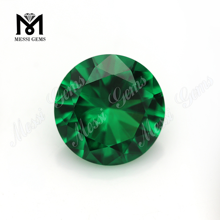 9.0mm gemmae solutae synthetica lab nano viridi creata