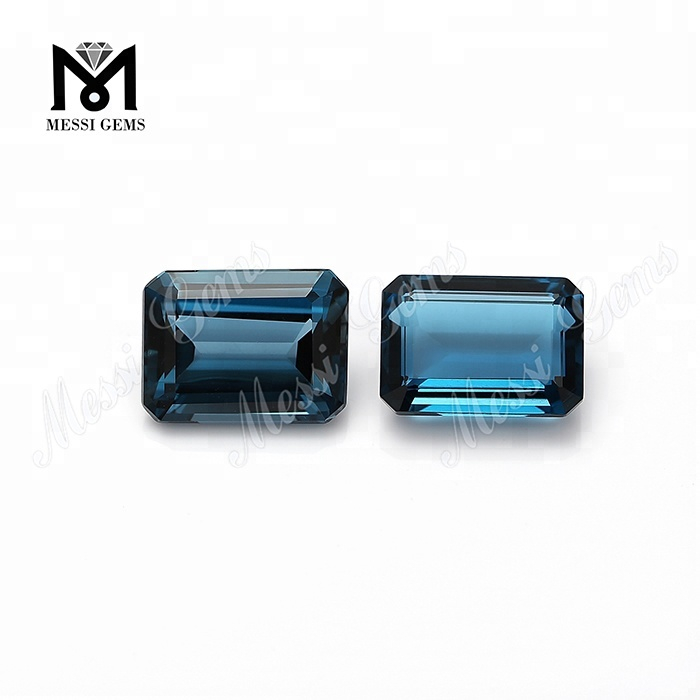 Lupus London Blue 12*16mm Topazius Gemstones