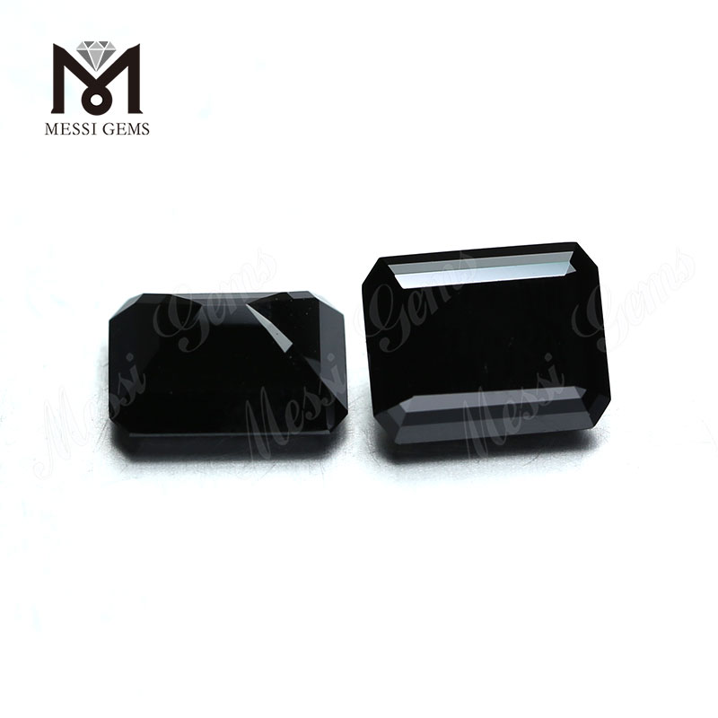 Solve Factory Price Octagon Cut moissanite Adam Price Gemstone Black Moissanites For Ring