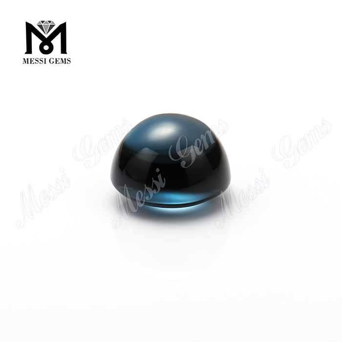 materia naturalis rotunda Londinensi hyacintho topazius gemmas cabochon pretium per carat