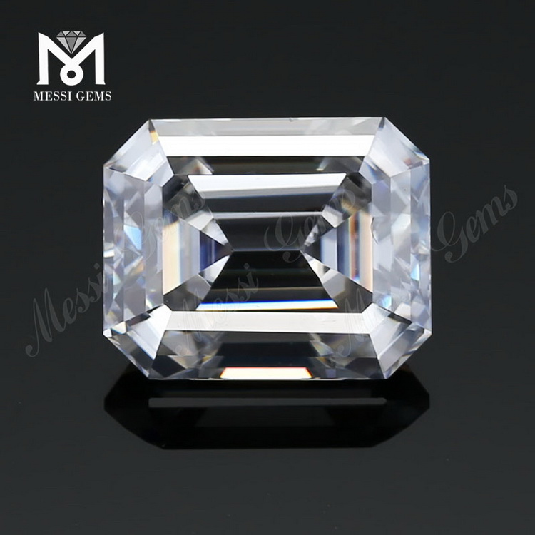 Factory Pretium moissanite iaspis Tutus 8x6mm DEF White Smaragdus Cut Moissanites
