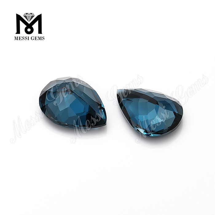 pirum magnae magnitudinis caerulei topazius Londinensi gemstones naturales