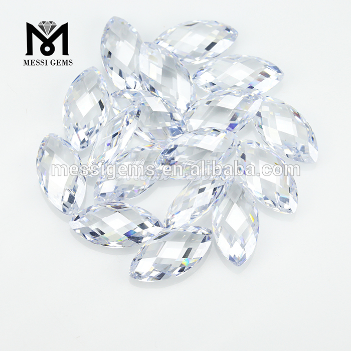 White CZ Marchionis 2.5x5mm Syntheticum Cubicum Zirconia Gemstones