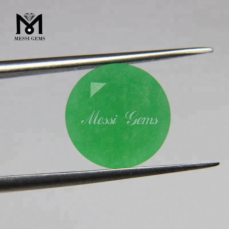 Novus Fashion Solve Gemstones Round Vicus Green Jade