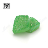 High Quality Natural Druzy Gemstones Green Color Druzy Stone for Jewelry Making