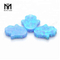 Lab Partum Syntheticum solve 11 x 13 x 2.5 mm Blue Opal Hamsa Gemstones