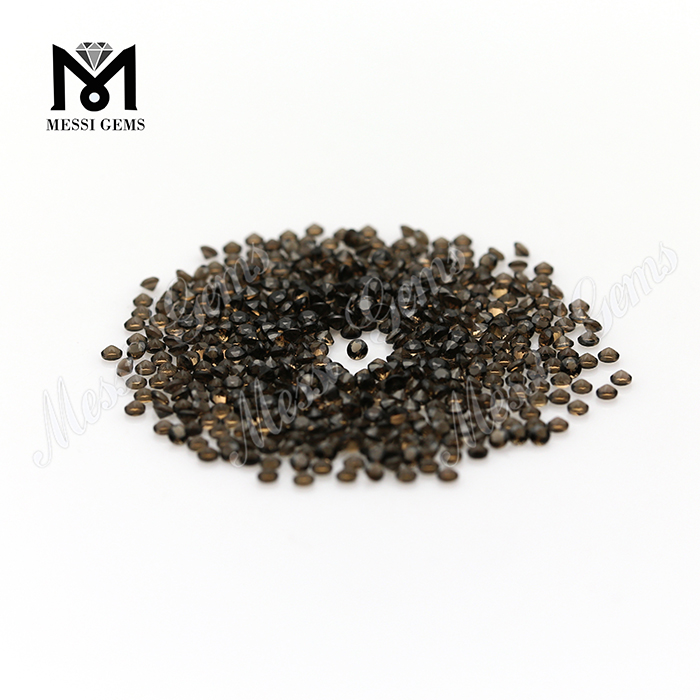Lupum Round Shape 2.0mm Small Size Natural Smoky Vicus
