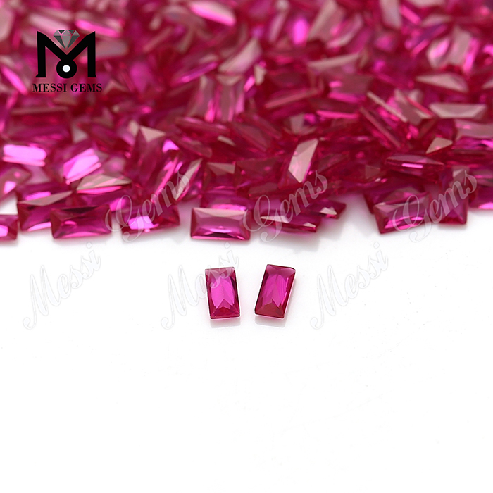 Tutus Ruby Red 2 x 4mm 5# Ruby Corundum Beads