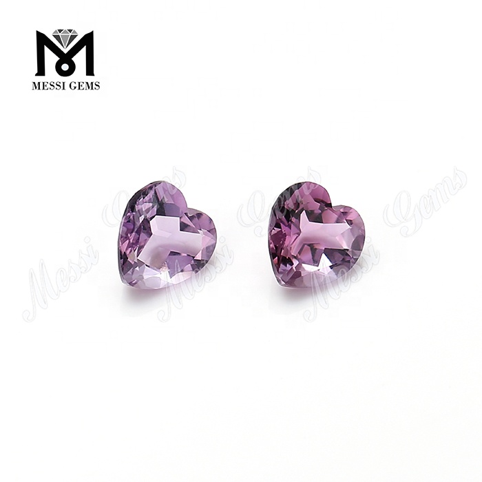 Solve cor informibus 8 *8mm amethystus lapis naturalis pro sale