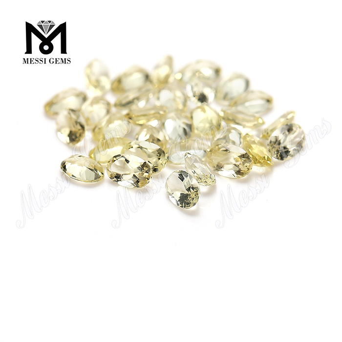 Oval Cut solve Lux Naturalis Citrine Gemmae Quartz