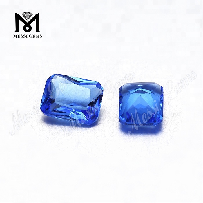 Tutus Solve 6 x 8mm Octagon Blue Hydro Quartz