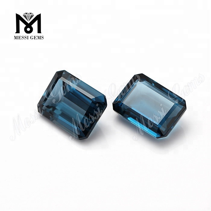 Lupus London Blue 12*16mm Topazius Gemstones