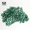 Factory Price 8x10mm Oval Cut Gemstone solve Synthetic Green Quartz