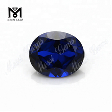 Tutus Price Oval Cut 10 x 12 mm Synthetic 113# Blue Spinel Gemmae