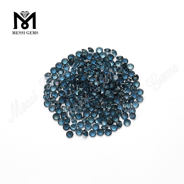 Lupum Londinensem topazium caeruleum gemmis semi lapidibus pretiosis pretio per carat
