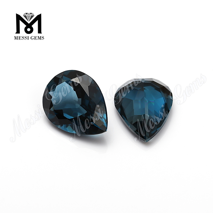 pirum magnae magnitudinis caerulei topazius Londinensi gemstones naturales