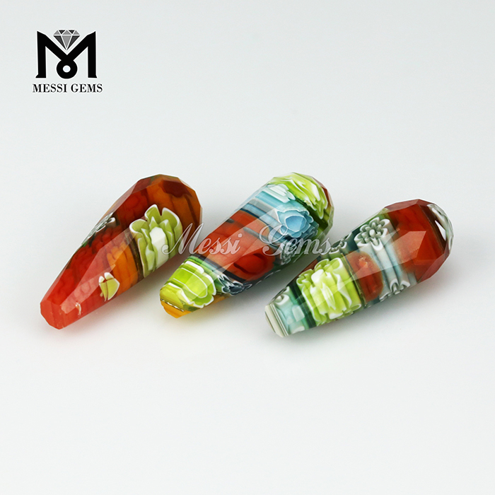 gutta figurarum cum diversis coloribus Murano gelu capita Millefiorie