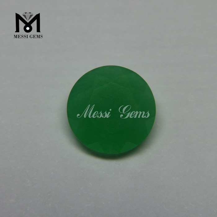 Novus Fashion Solve Gemstones Round Vicus Green Jade