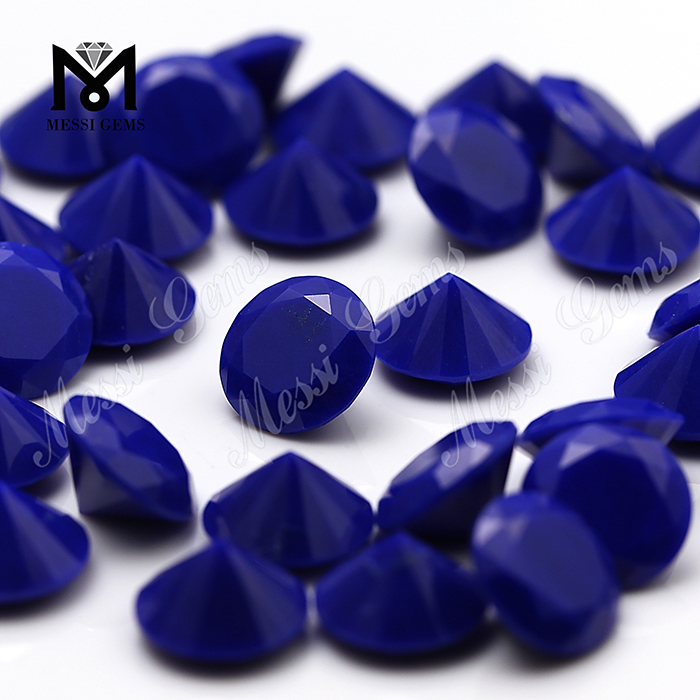 10 mm lazuli lapides ex Sinis naturalis lapis rotundus incisus