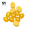 Factory Direct Vendite Oval Cabochon Gemstone Yellow Agate Beads