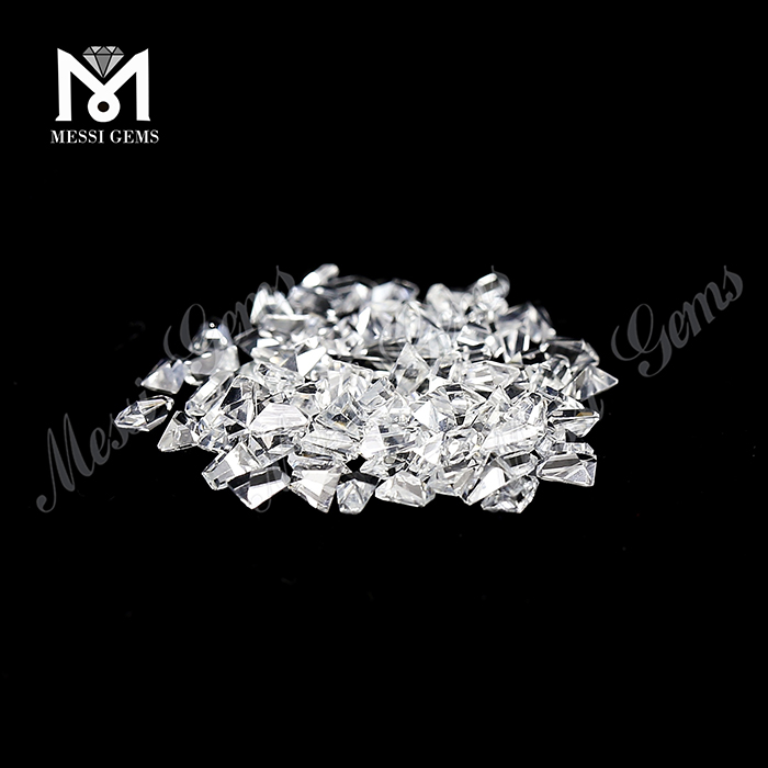 Natural White Topaz Stone Trapezoide 3x2x1.5 Naturalis Topazius Stone Pretium