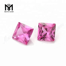 # II Saccharum officinarum rosea corundum lapides rubinus princeps cut pro jewelry occasum