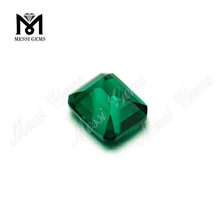 Lab Partum Emerald Cut Zambian Pretium Emerald Stone Per Carat