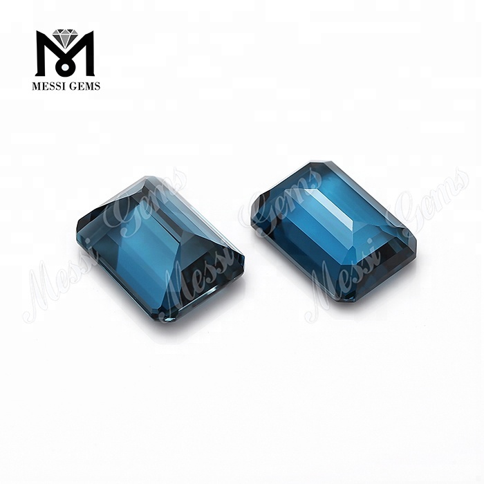 Lupus London Blue 12*16mm Topazius Gemstones