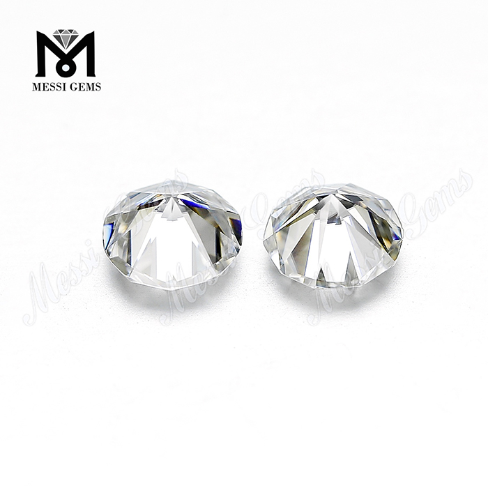 Saccharum moissanite adamas lapis circum Faceted Cut