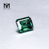 Adamas viridis moissanite Factory pretium solve gemmas Octagoni Smaragdi cut