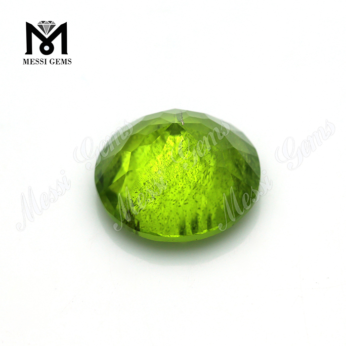 Naturalis Round Olive Olivine Stone