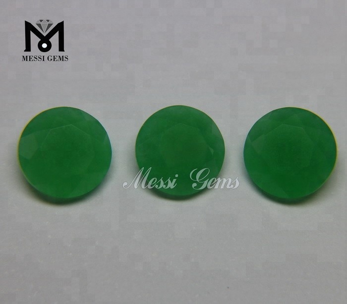 Novus Fashion Solve Gemstones Round Vicus Green Jade