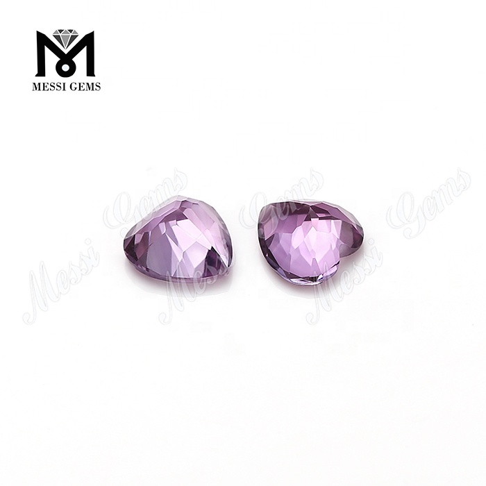 Solve cor informibus 8 *8mm amethystus lapis naturalis pro sale