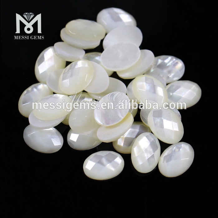 Turtur basi plana ovata 12 x 16 mm mater margaritae