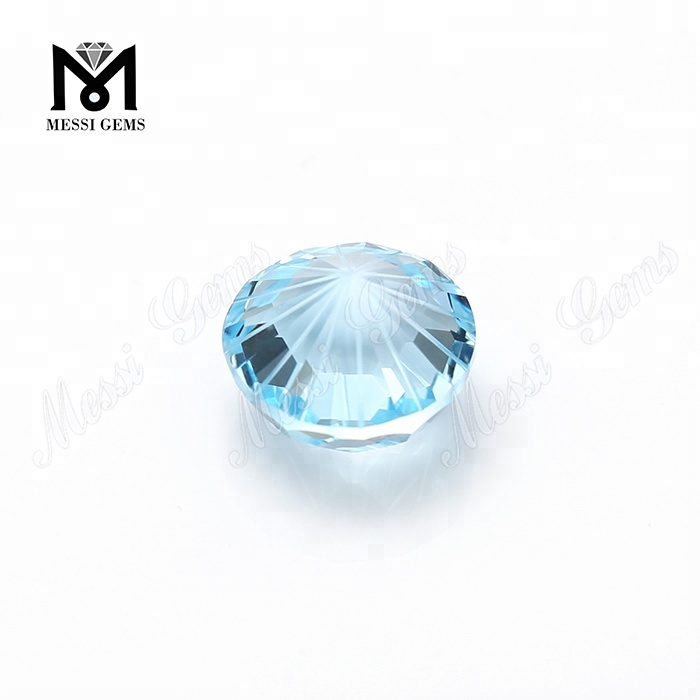 Flos Cut Fancy Secans circa figuram 14.0mm Aquamarine Gemstones Price
