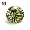 Factory Price solve Gemstone 1 Carat Brilliant Cut Yellow Moissanite Adamante