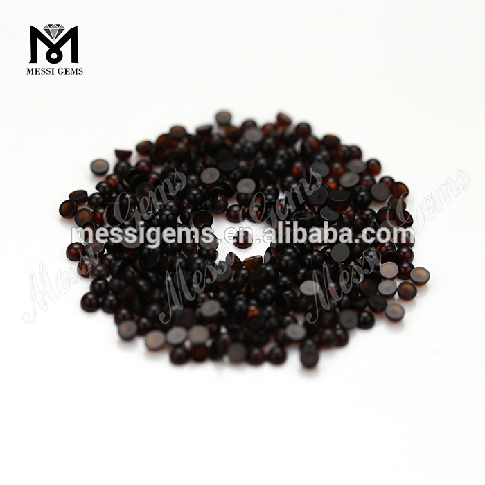 rotundus cabochon 2.5 mm laxus lapis ruber achates